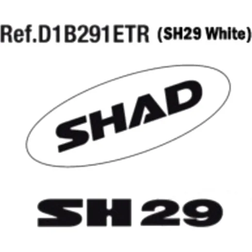 Aufkleber Satz Shad D1B291ETR