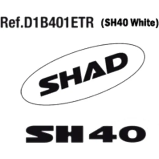 Aufkleber Satz Shad D1B401ETR