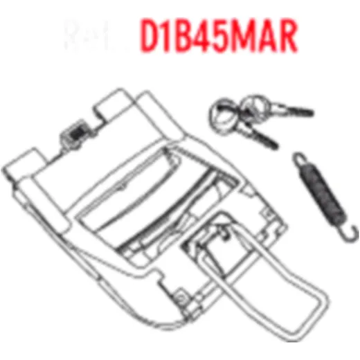 Schlosssatz für Shad Topcase SH40 SH45
