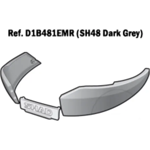 Ersatz Seitenblende grau Shad