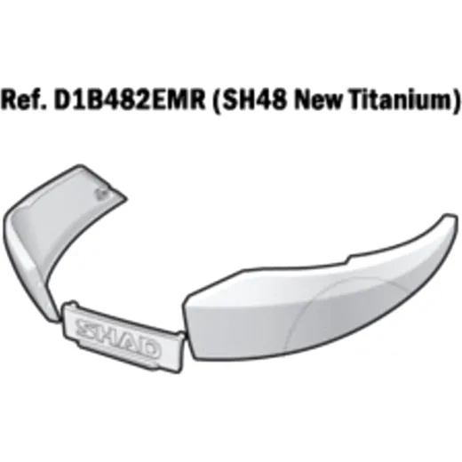 Ersatz Seitenblende titan Shad
