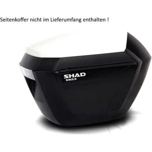Zierdeckel für Shad Seitenkoffer SH23 in Weiß
