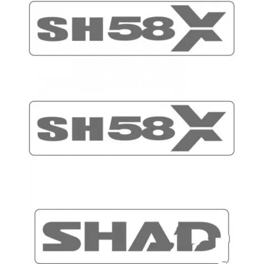Aufkleber Satz Shad D1B58ETR