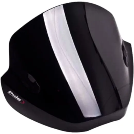 Scheibe Trend Puig schwarz passend für: Kawasaki Z, W, ER - 6N, Honda CB, CBF, Z