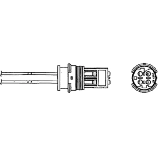 Lambda sensor ngk 0074