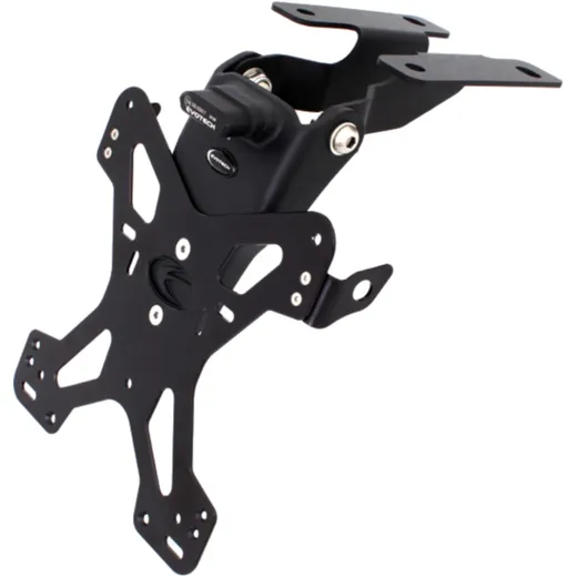 LICENCE PLATE HOLDER EVOTECH BLACK for motorcycles