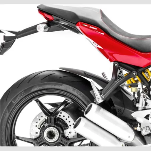 Rear mudguard extension