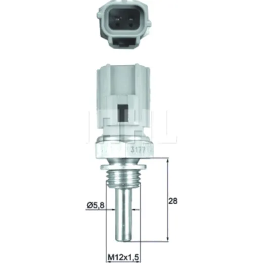 Temperature sensor coolant id TSE27
