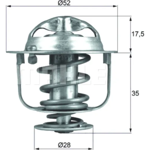 Thermostat simple fit id TX11982D