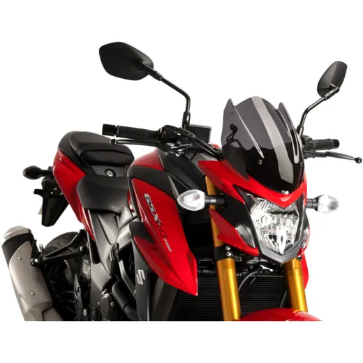 SPORTS SCREEN NEW GEN PUIG FOR NAKED BIKES DARK