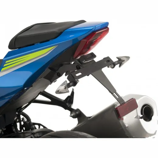 Licence Plate Holder Puig Black for Motorcycles