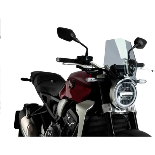 Sportscheibe New Generation Puig für Nakedbike rauchgrau passend für: Honda CB 7740686