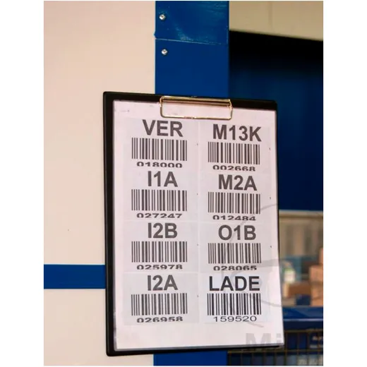 A4 Black Clipboard with Magnet for Office Supplies_0