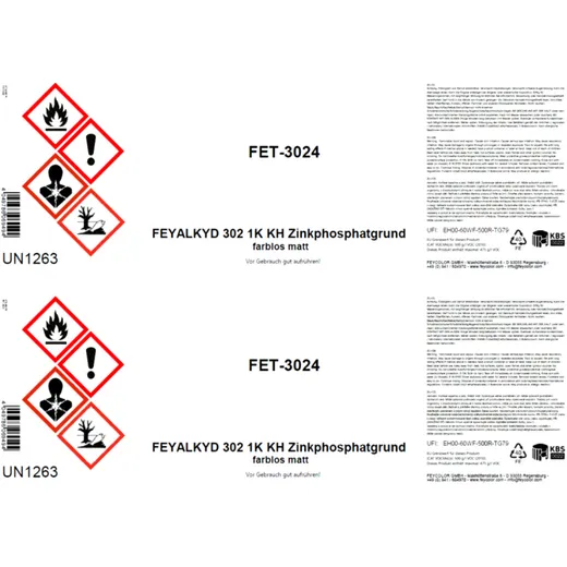 Eti Chain n zinc-PHOSPHATGRUN BLANKO content: 2 piece