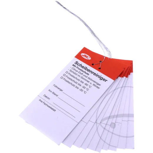 JMC Screen Wash and Coolant - Contents 10 Pieces