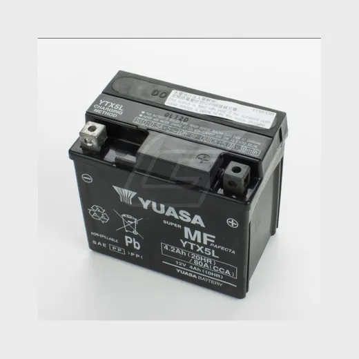 YTX5L (YTX5L-BS) 12V/4AH DIN50412 SLA-Batterie