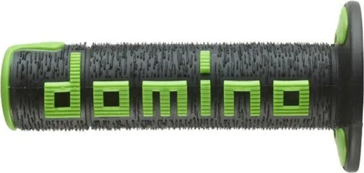 Griffgummi A360 schwarz/grün für Motorräder 22 / 26 mm_2