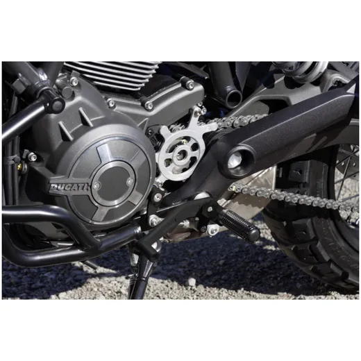 LSL LSL shift/brake unit for: Ducati Scrambler, black