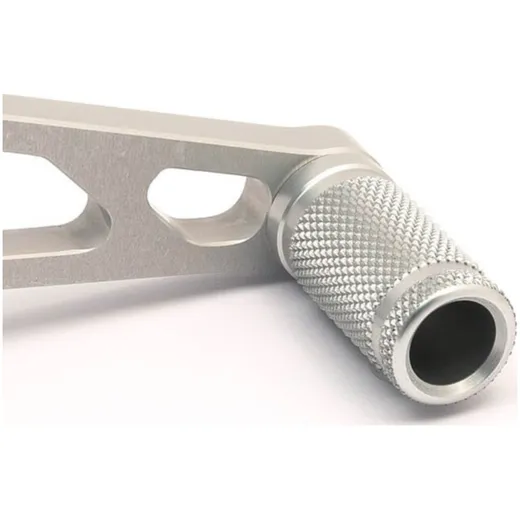 LSL Brake knob, silver anodized