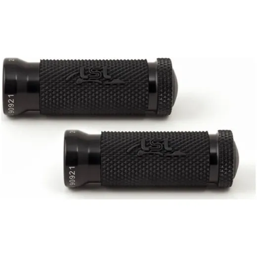 LSL Racing rests with rubber pad, black