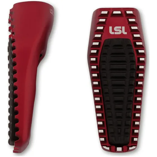 LSL Footrests ERGONIA, red