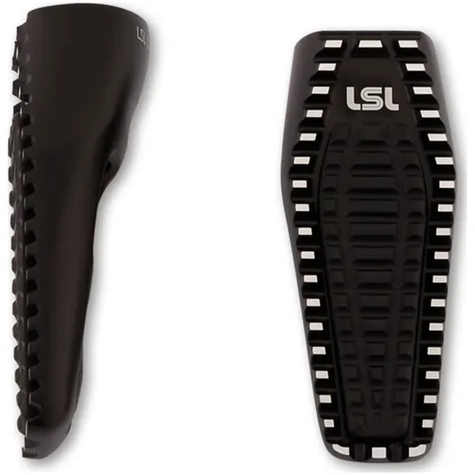 LSL Fußrasten ERGONIA, schwarz