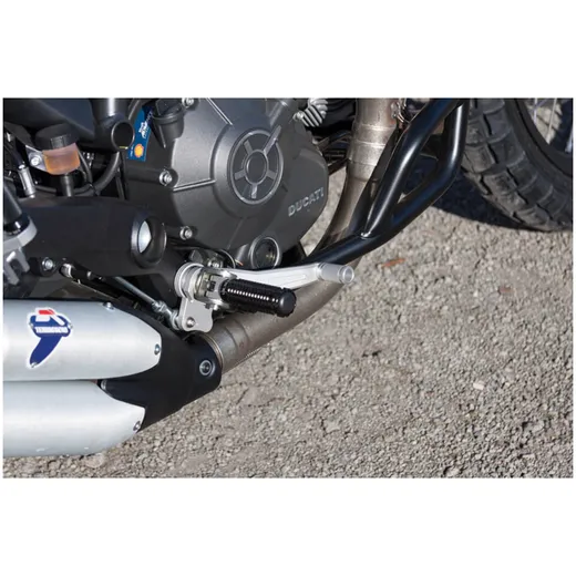 LSL Extreme Rasten for: DUCATI Scrambler, black