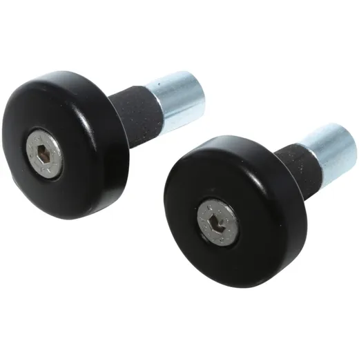 LSL FLAT CAP Bar End Weights, Ø 14 mm, steel 135-005FSW