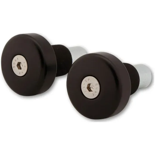 LSL FLAT CAP Bar End Weights, Ø 18 mm, steel 135-0G5FSW