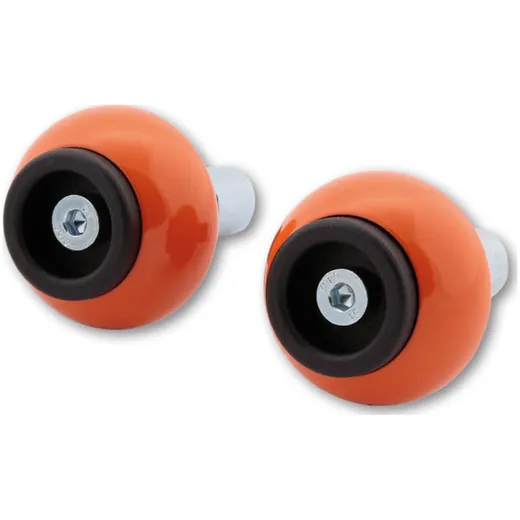 LSL LSL handlebar weight Crash Ball steel handlebar, orange