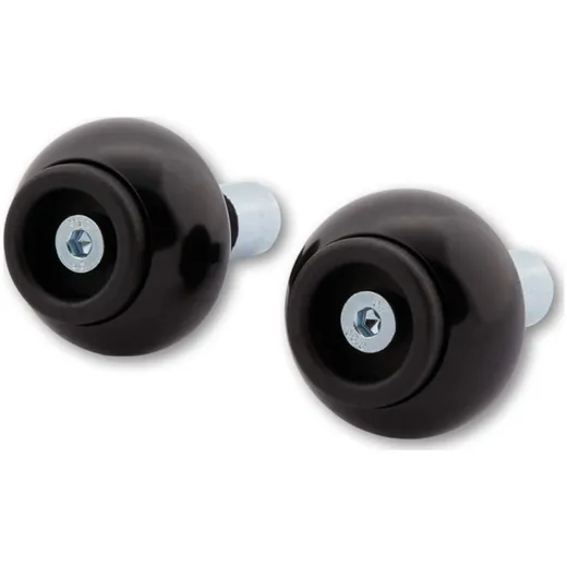 LSL CRASH BALLS CLASSIC Bar End Weights, Ø 18 mm, aluminum 136AL18SW