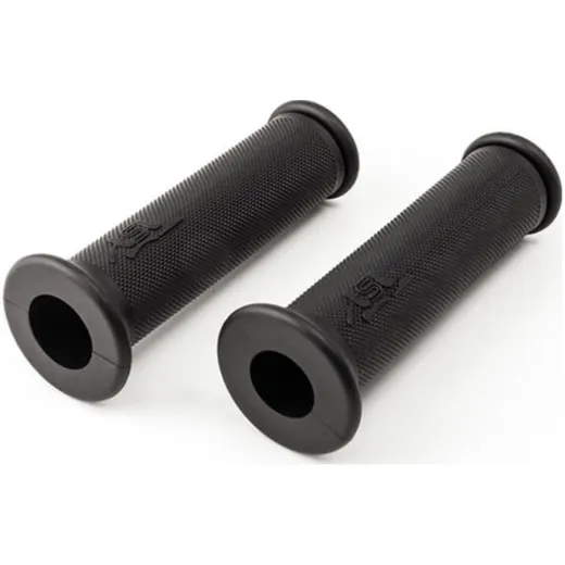 LSL Sport handlebar grip rubber, 7/8 inch (22.2 mm), 125 mm, black, hard