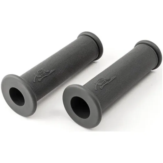 LSL Sport handlebar grip rubber, 7/8 inch (22.2 mm), 120 mm, grey, soft