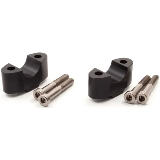 LSL RiseUp-Bock Set, for: TRIUMPH, 25 mm, Ø1 inch, black,handlebar rise