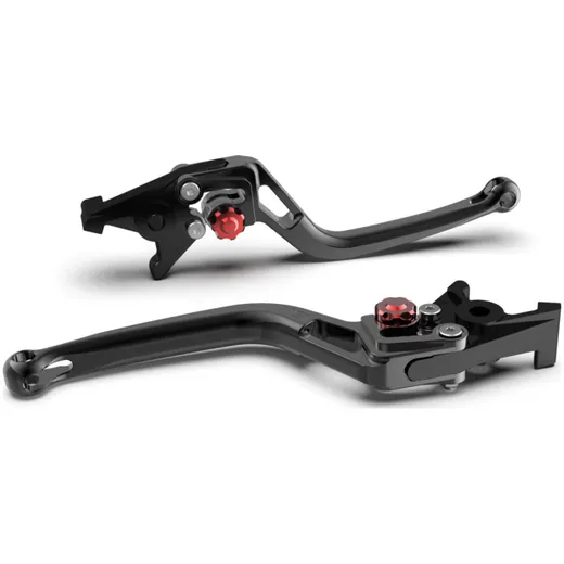 LSL Clutch lever BOW L11, black/red