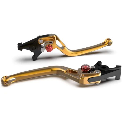 LSL Bremshebel BOW R17, gold/rot