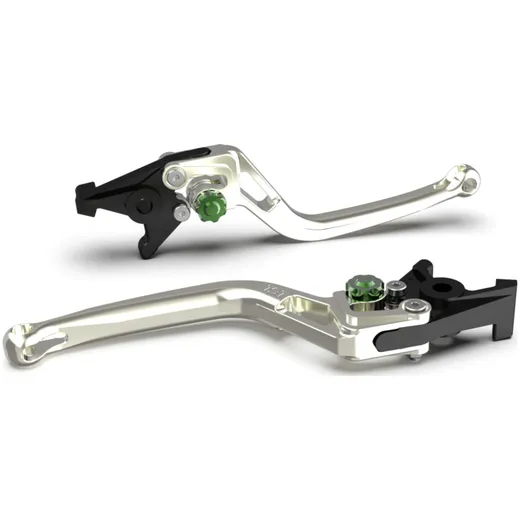 LSL Bremshebel BOW R48R, silber/grün