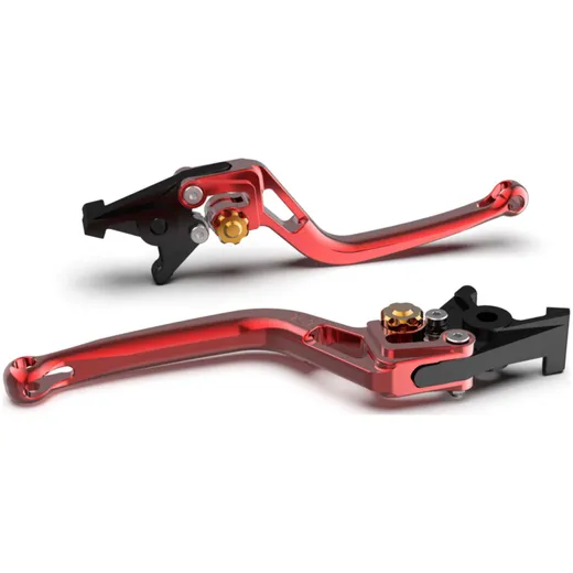 LSL Bremshebel BOW R72, rot/gold