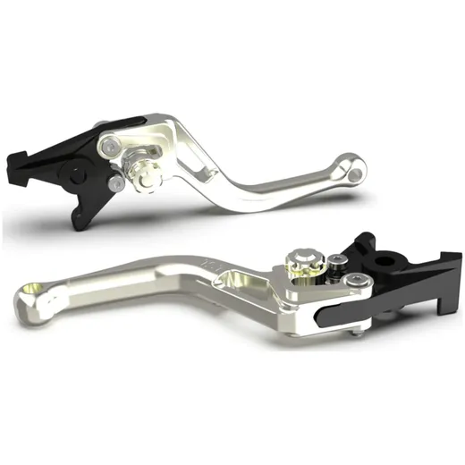 LSL Kupplungshebel BOW L35R kurz, silber/silber