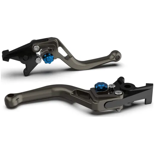 LSL Bremshebel BOW R21, kurz, anthrazit/blau