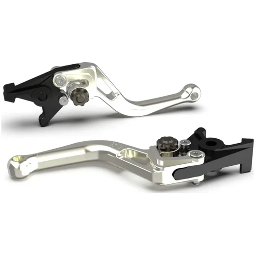 LSL Bremshebel BOW R22, kurz, silber/anthrazit