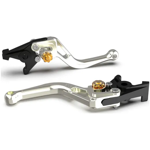 LSL Bremshebel BOW R33, kurz, silber/gold