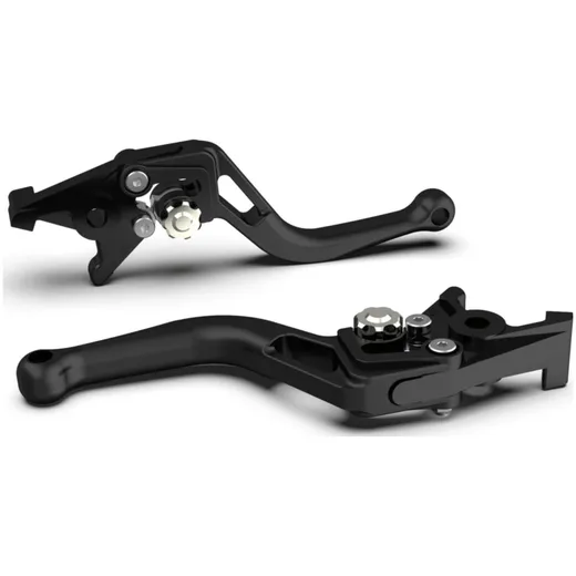 LSL Bremshebel BOW R72, kurz,schwarz perlgestrahlt/silber