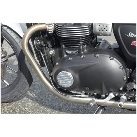 LSL Housing cover right, Street Twin, silver