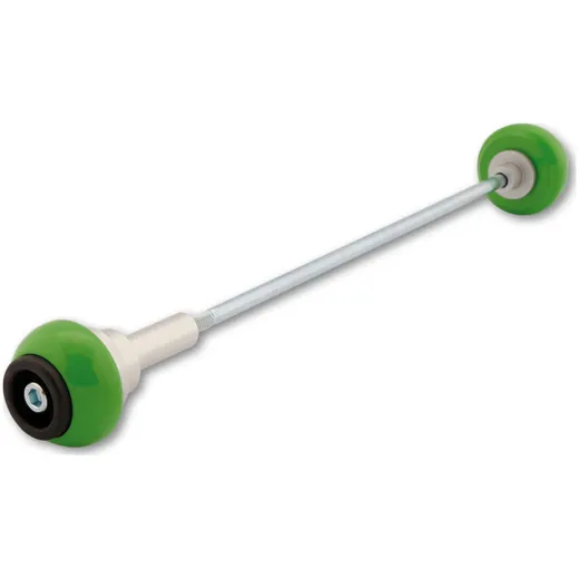 LSL Axle Balls CLASSIC, for: Triumph Trident 660 21-, green, front