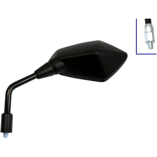 Mirror black left JMP for: Kawasaki Z