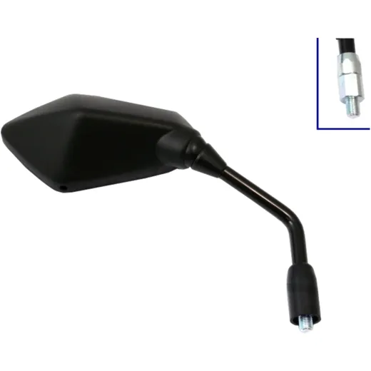 Mirror round black JMP for: Kawasaki Z 7130221