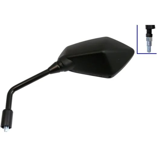 Mirror black left JMP for: Kawasaki ER - 6N