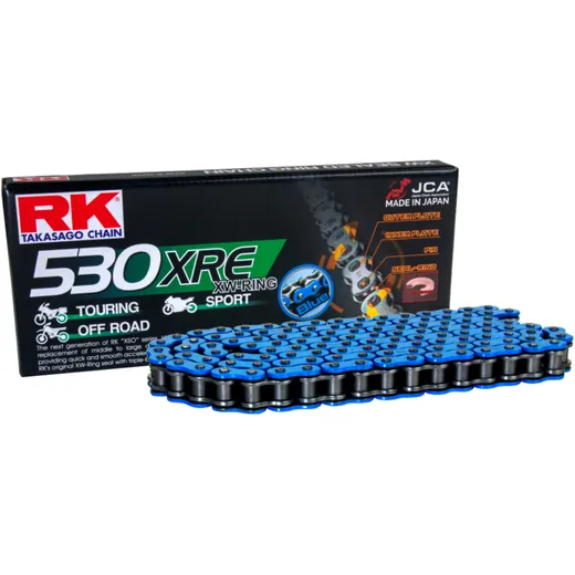 RK XW - Ringkette BL530XRE/112 Kette offen mit Nietschloss passend für: Kawasaki VN, GPZ, ZZR