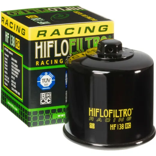 Hiflofiltro Ölfilter Racing HF138RC für Suzuki, Aprilia, Arctic CAT
